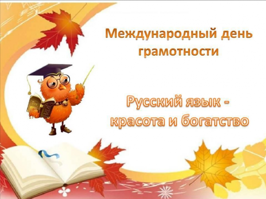 «Русский язык - красота и богатство»