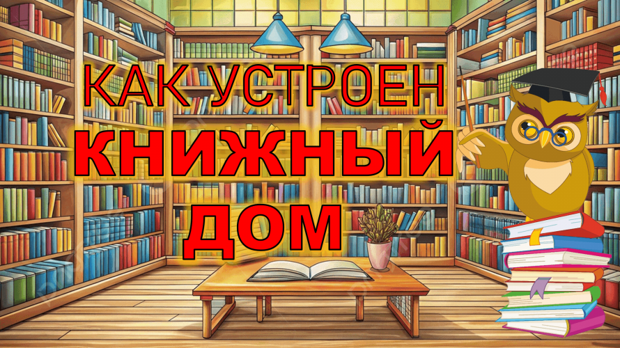 «Как устроен книжный дом»